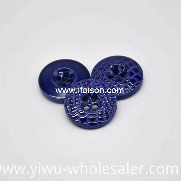 Enamel Polyester Button with High Quality
